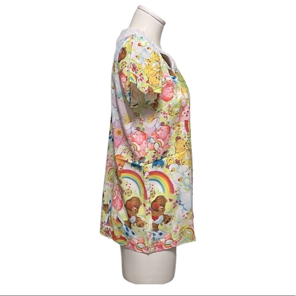 IRON FIST Care Bears Spring Fling girlie top S, M, L, NWT - Picture 5 of 11